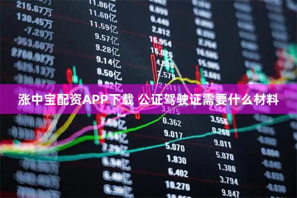 涨中宝配资APP下载 公证驾驶证需要什么材料